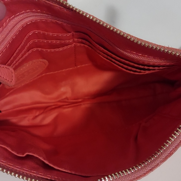 Fossil Erin Crossbody purse Salmon pink - Picture 6 of 10